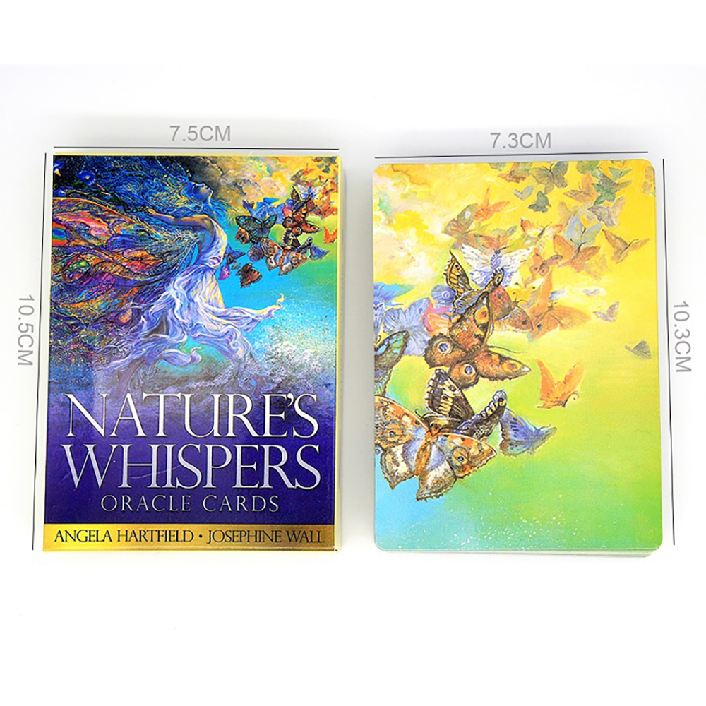 Bộ Bài Oracle Nature's Whisper Tặng Đá Thanh Tẩy