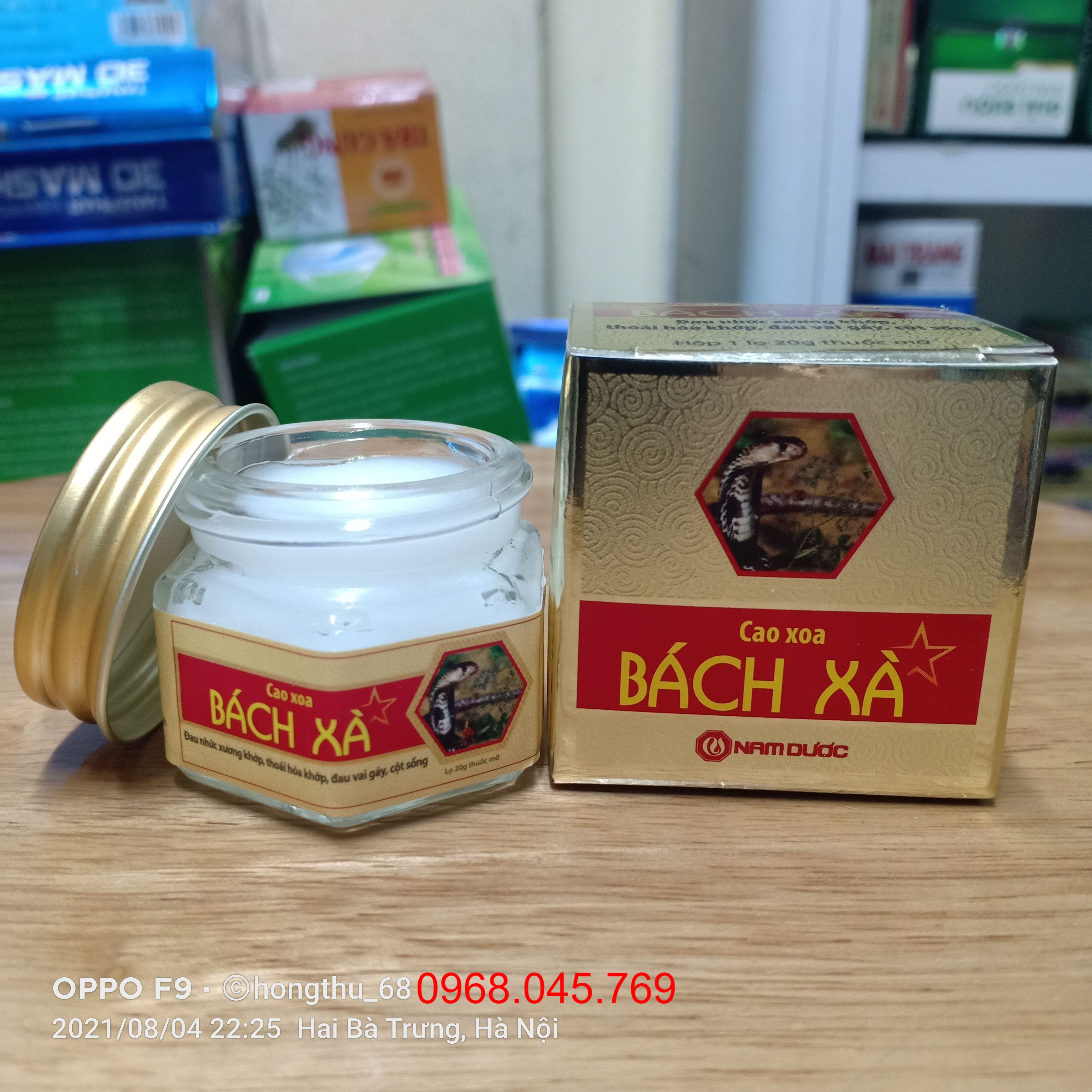 CAO XOA BÁCH XÀ NAM DƯỢC - HỘP 20G