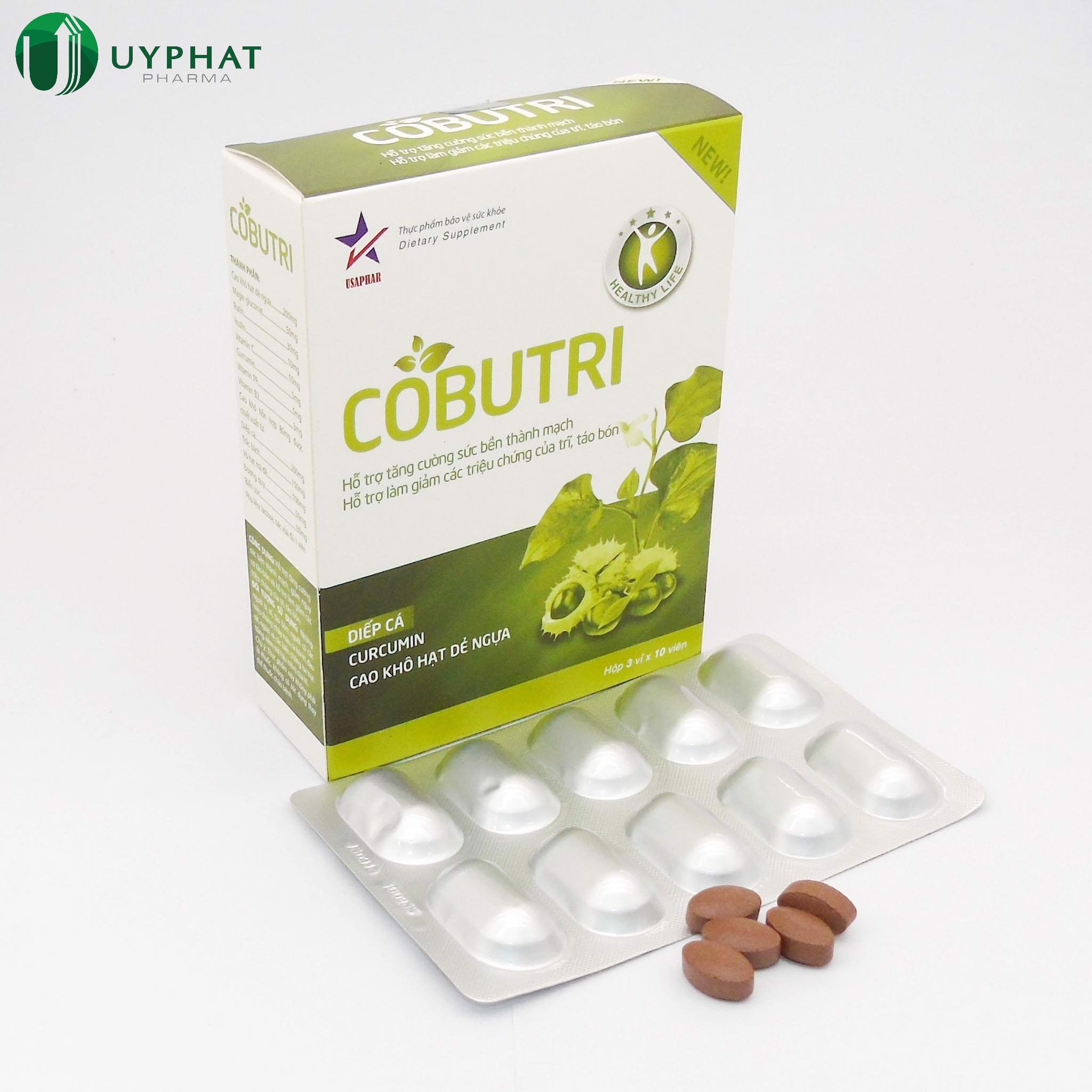 COBUTRI - Hỗ trợ trĩ, táo bón