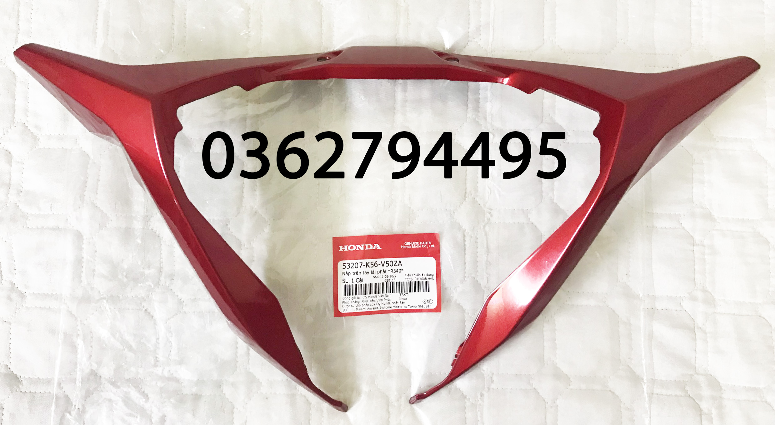 Ốp viền đồng hồ/ Tai thỏ/ Nắp trên tay lái Winner X