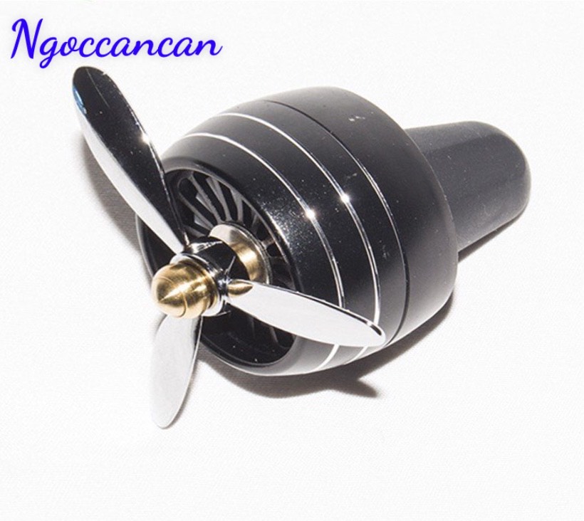 Quạt Sáp Thơm Gắn Cửa Gió Điều Hòa Ô Tô Xe Hơi Có Đèn Led Nháy Sáng
