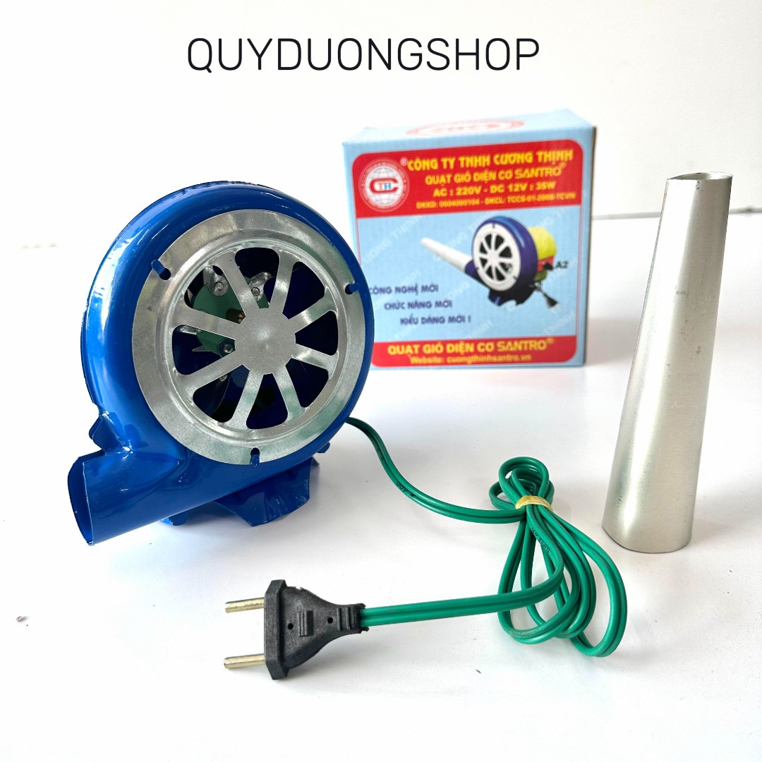 QUẠT KHÒ BẾP CÔNG NGHIỆP, BỄ THỔI LỬA 35W Có Chiết Áp