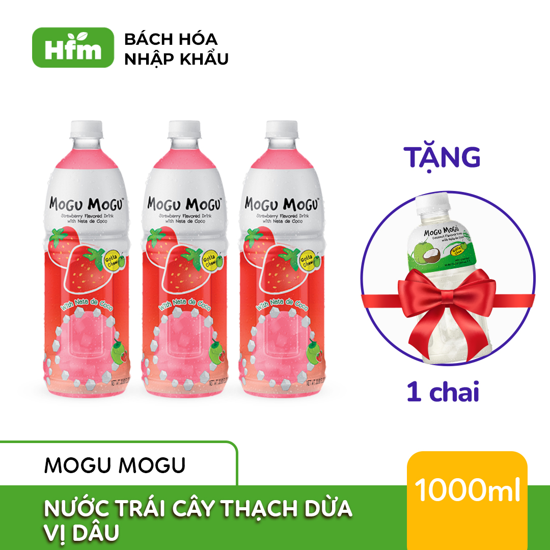 Mogu Mogu 1l coconut jelly Thailand delicious fruit