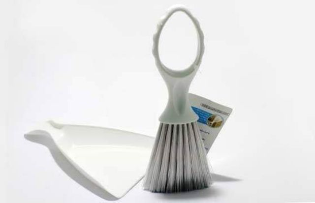 Bộ chổi quét bụi và ki hốt rác mini