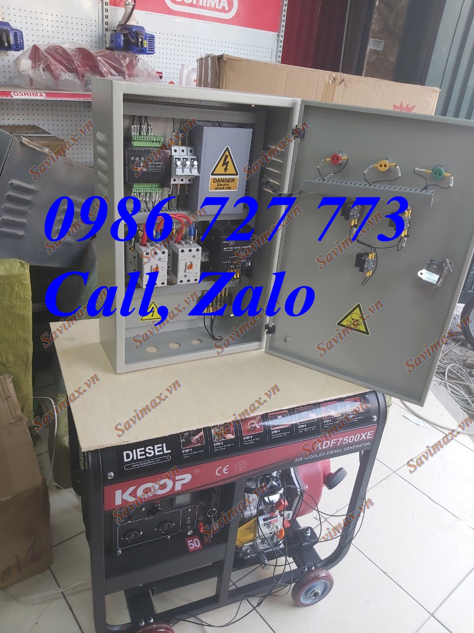 Máy phát điện dầu 5kw KOOP KDF7500XE