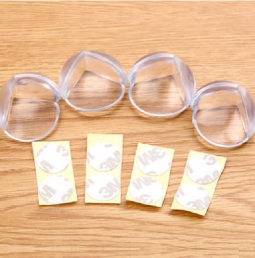BỘ 4 BỊT GÓC BÀN BẰNG SILICON KÈM MIẾNG DÁN