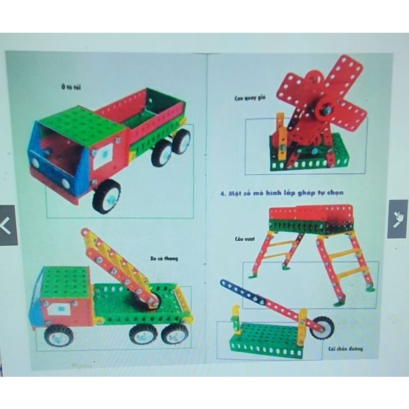 Bộ Lắp Ghép mô hình Kỹ Thuật Lớp 4-5.