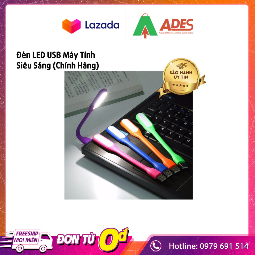 [SIÊU RẺ-HÀNG CHUẨN] Đèn LED USB Máy Tính Siêu Sáng Cắm Máy Tính