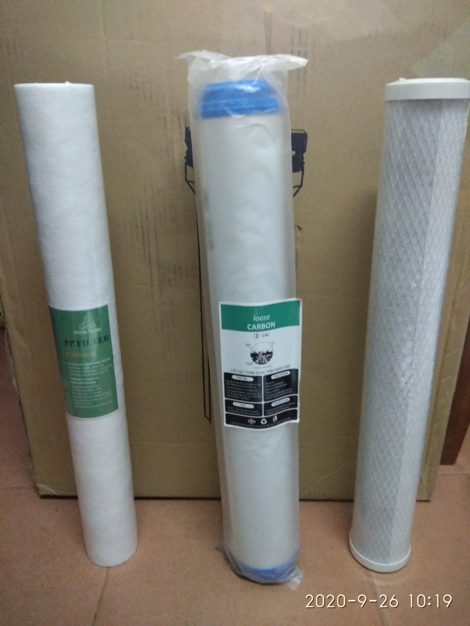 Lõi lọc nước số 3 CTO 20 inch