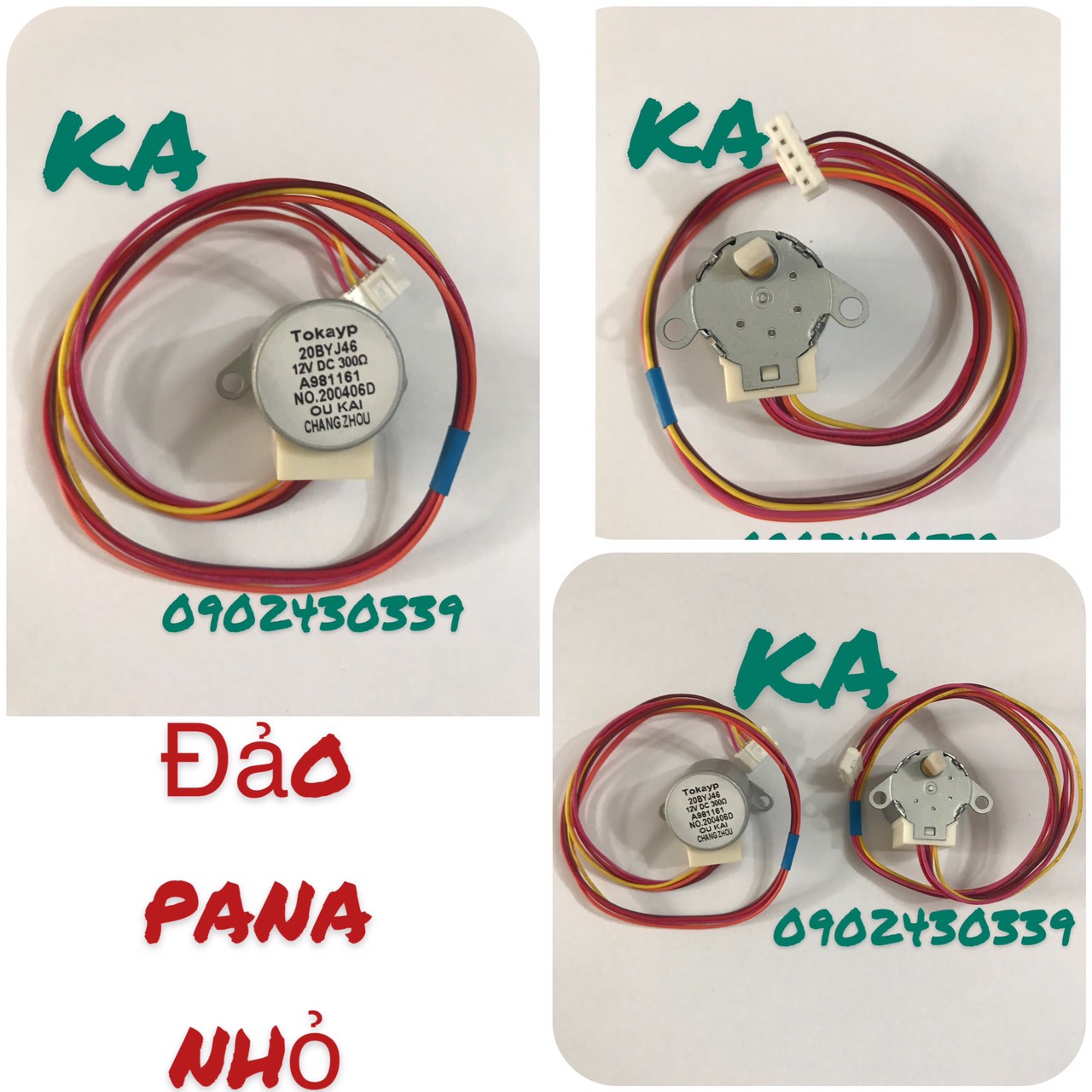 Motor Đảo Dùng Cho Máy Lạnh Pana (size nhỏ )