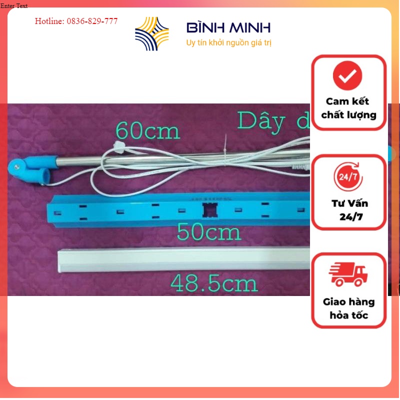 Đèn led cọc chỉ máy may, máy vắt sổ siêu sáng loại lớn