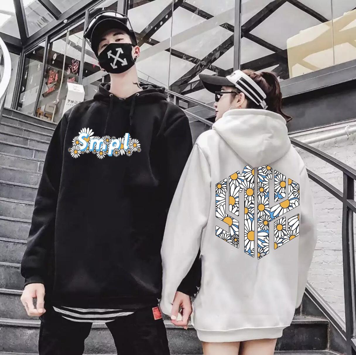 [HCM]Áo HOODIE Nam Nữ  Big Size  100kg Vải Nỉ Bông Dày Mịn Cao Cấp _ HD300117
