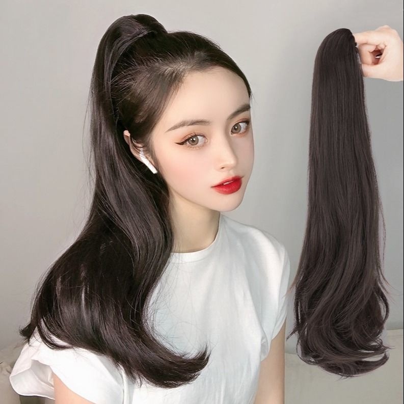 Tóc giả ngoặm❤freeship❤ tóc giả ngoặm cúp đuôi n51