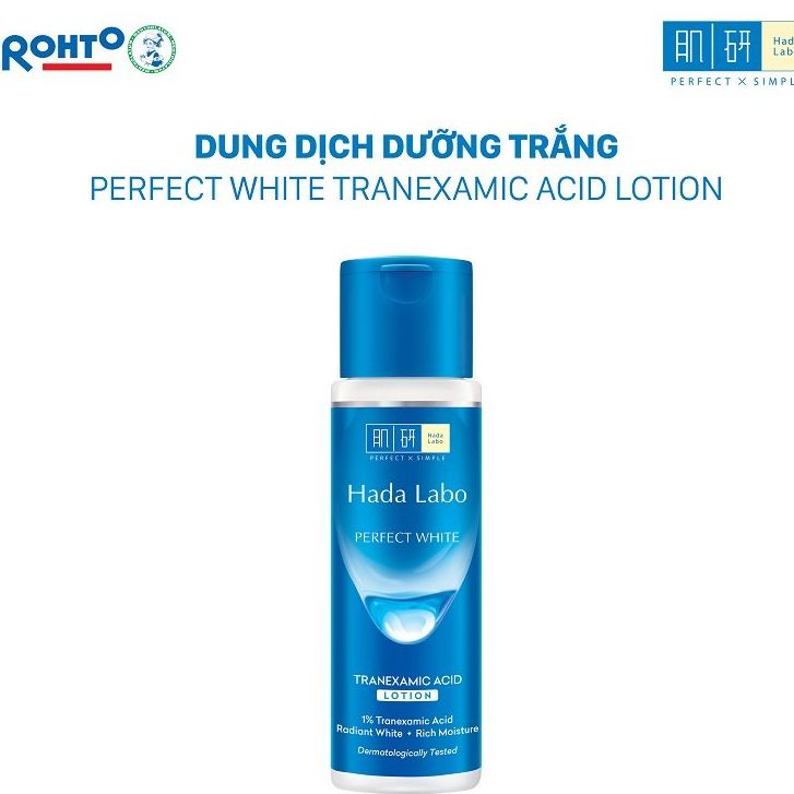 Dung dịch dưỡng trắng vượt trội Hada labo Perfect White Arbutin Lotion 170ML