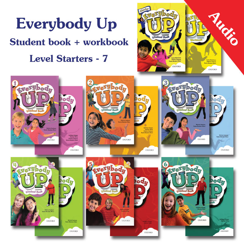 Everybody Up 1St - Student Book - Workbook - Tặng Audio - Mixasale