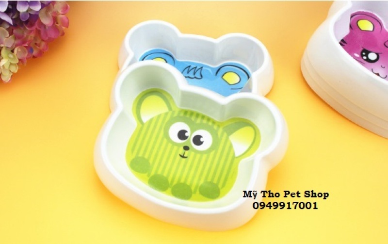 Bát ăn hình đầu mèo MYTHOPETSHOP