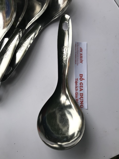 Thìa (vá) inox múc canh Giá Rẻ
