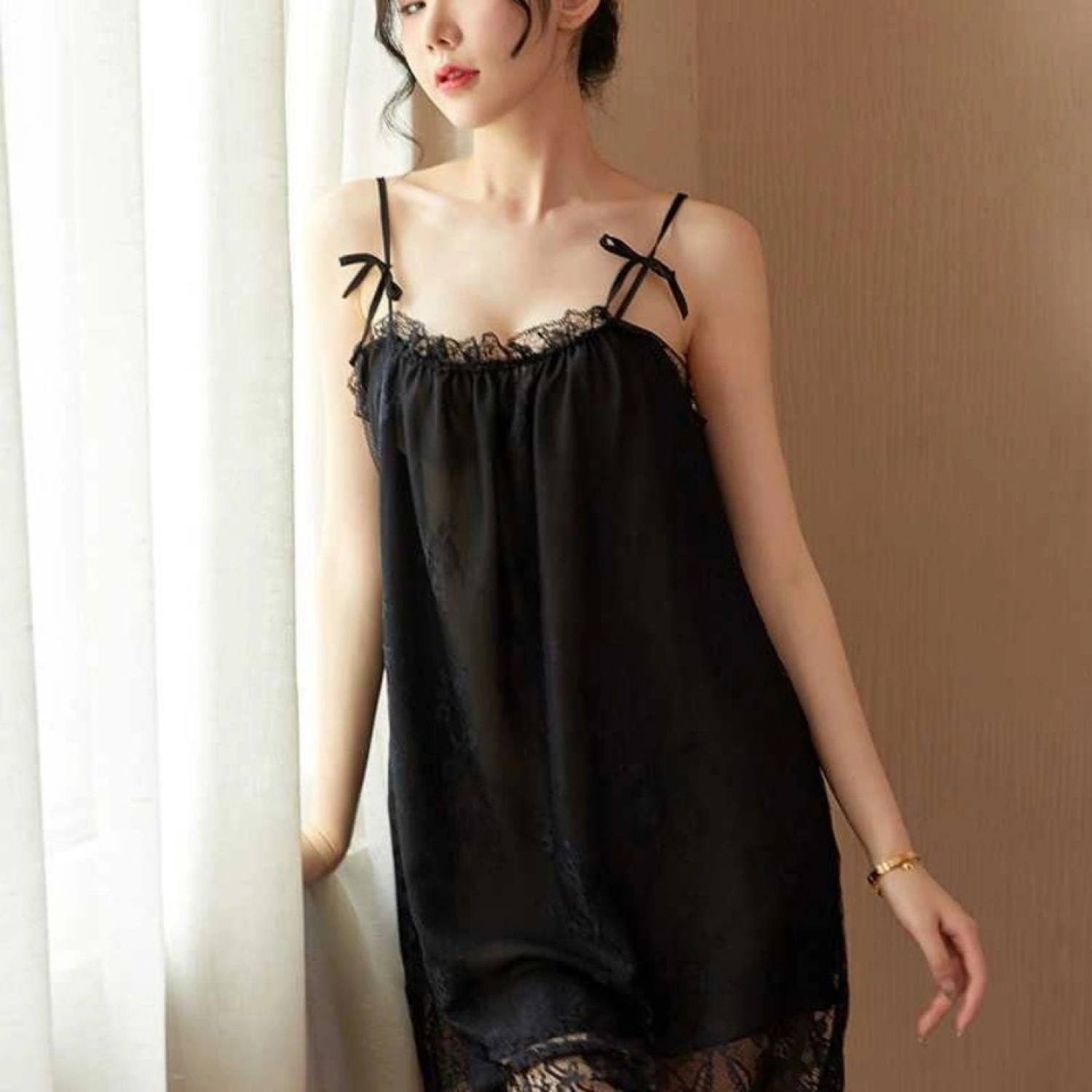 Váy ngủ ren mềm xinh xắn