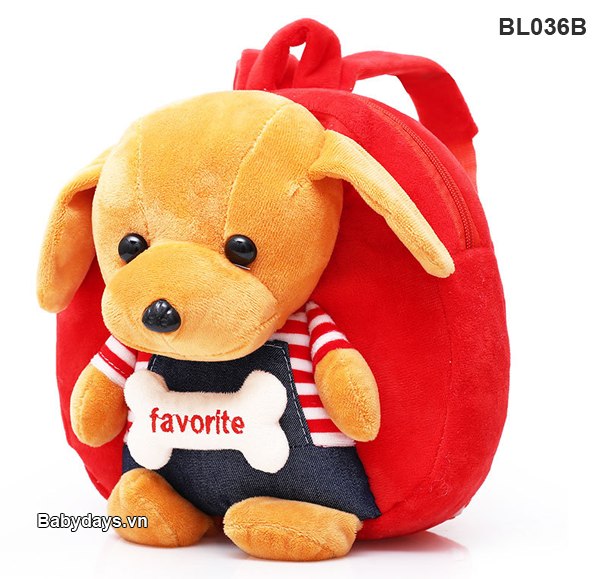 Balo hình chó bông cho bé BL036