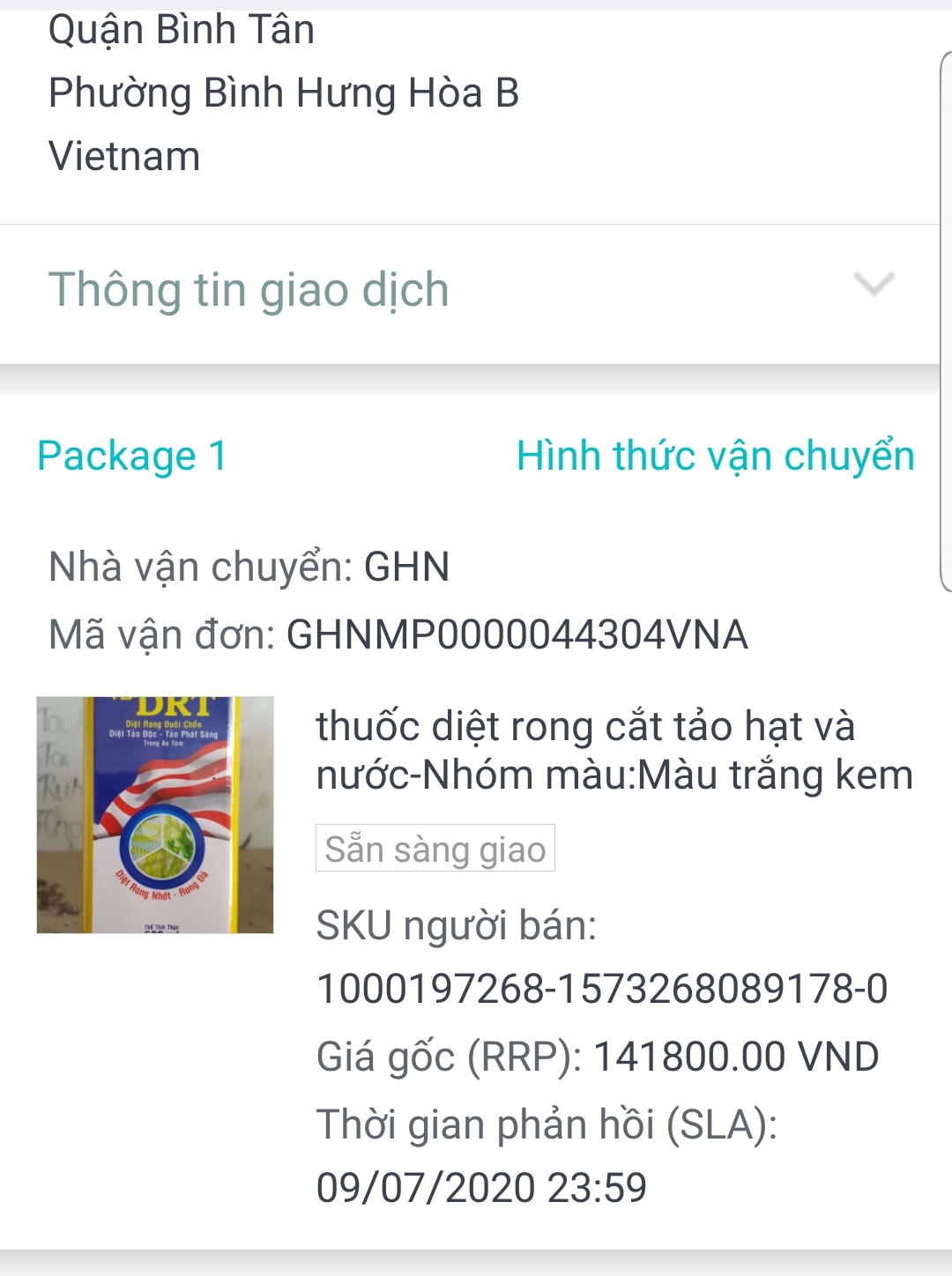 DRT  và men vi sinh