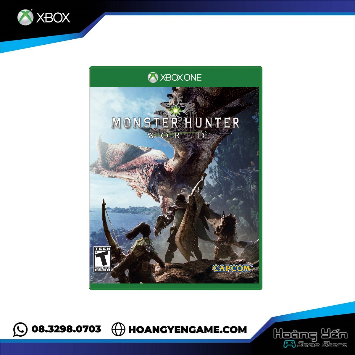 Đĩa Game Monster Hunter World Xbox One
