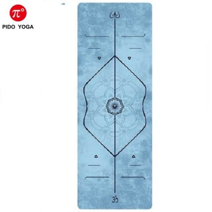 Thảm tập Yoga Du lịch định tuyến 1,5mm Pido Cao Cấp bám siêu dính – No Brand – top1shop