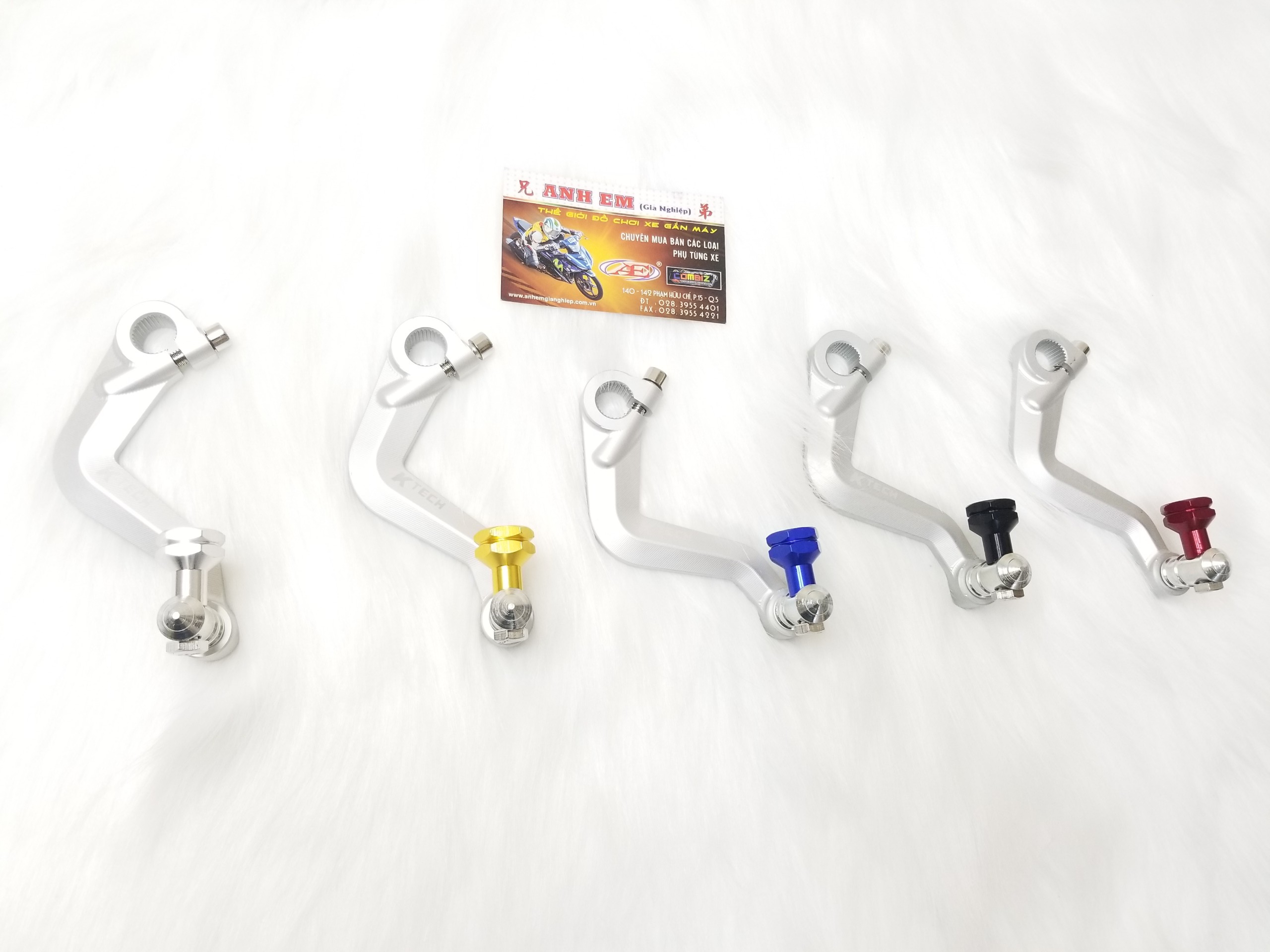 Pat thắng sau Ktech bát thắng đùm nhôm CNC