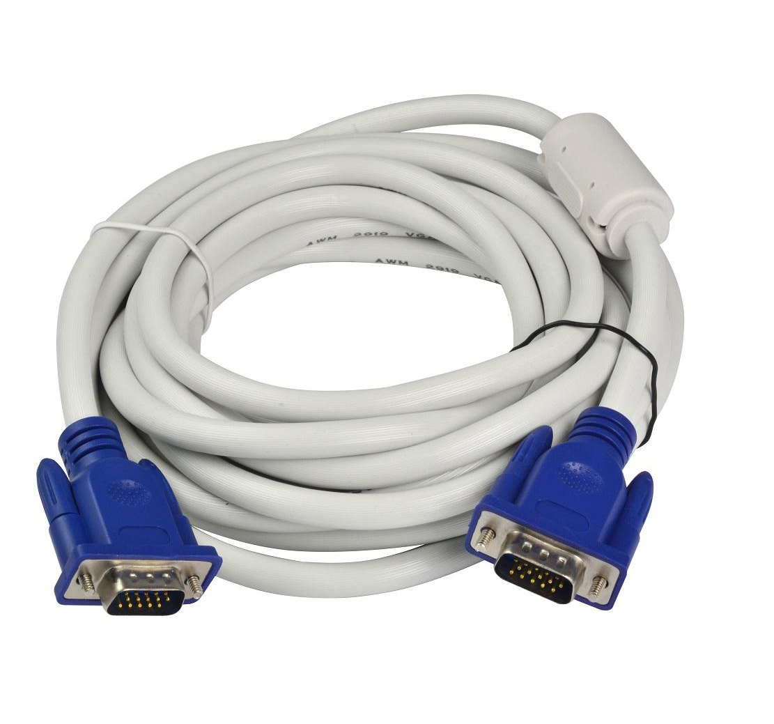 DÂY CAP VGA Trắng dài 3M _ 5M _ 10M _ 15M _ 20M