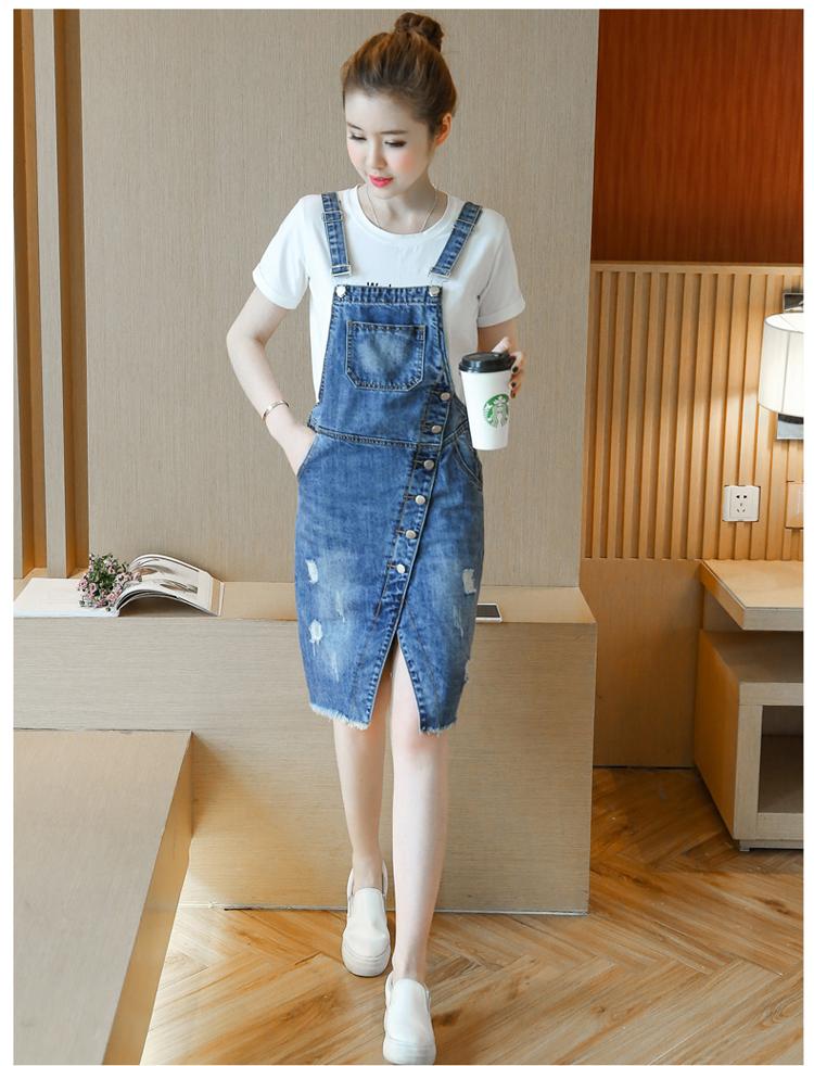 Váy Yếm PHỐI NÚT D752 ( KHÔNG KÈM ÁO )