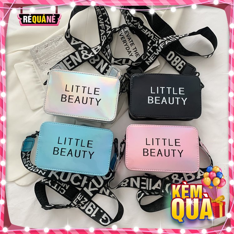 Túi Hộp Ánh Cầu Vồng Little Beauty Quai Chữ 580 - REQUANE