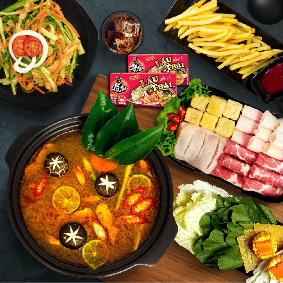 Thai Hot Pot Cubes 126g (10 packs/combo)