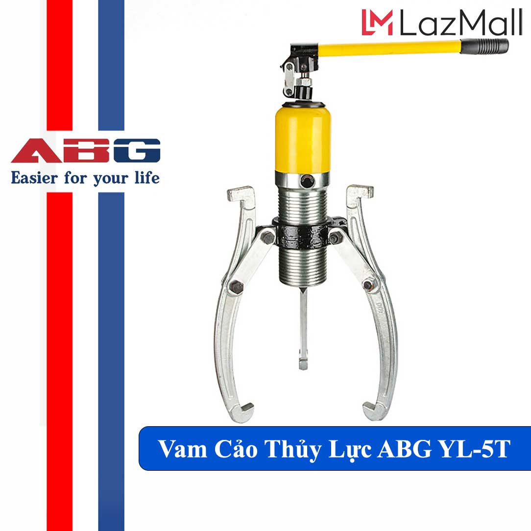 Vam Cảo Thủy Lực ABG YL-5 Tấn, Vam 3 Càng Loại 5 Tấn Dùng Mở Vòng Bi và Pít Tông