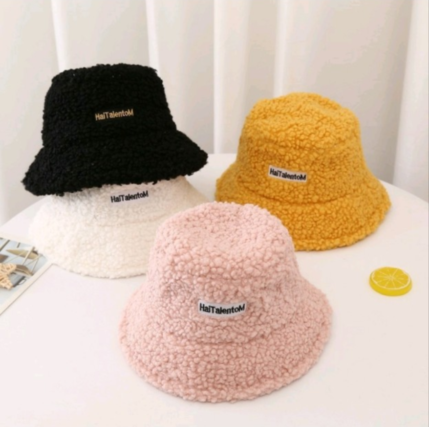 Fleece Hat, Fleece Bucket Hat