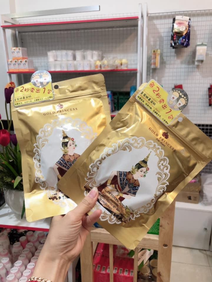 Gói dán thải độc bàn chân Thái Lan GOLD PRINCESS