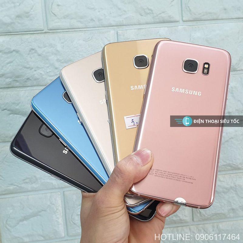 Điện Thoại Samsung Galaxy S7 2SIM VÀ 1 SIM ram 4G/32G - Chơi PUBG ngon Bảo hành 1 đổi 1 toàn quốc, tặng kèm sạc cáp