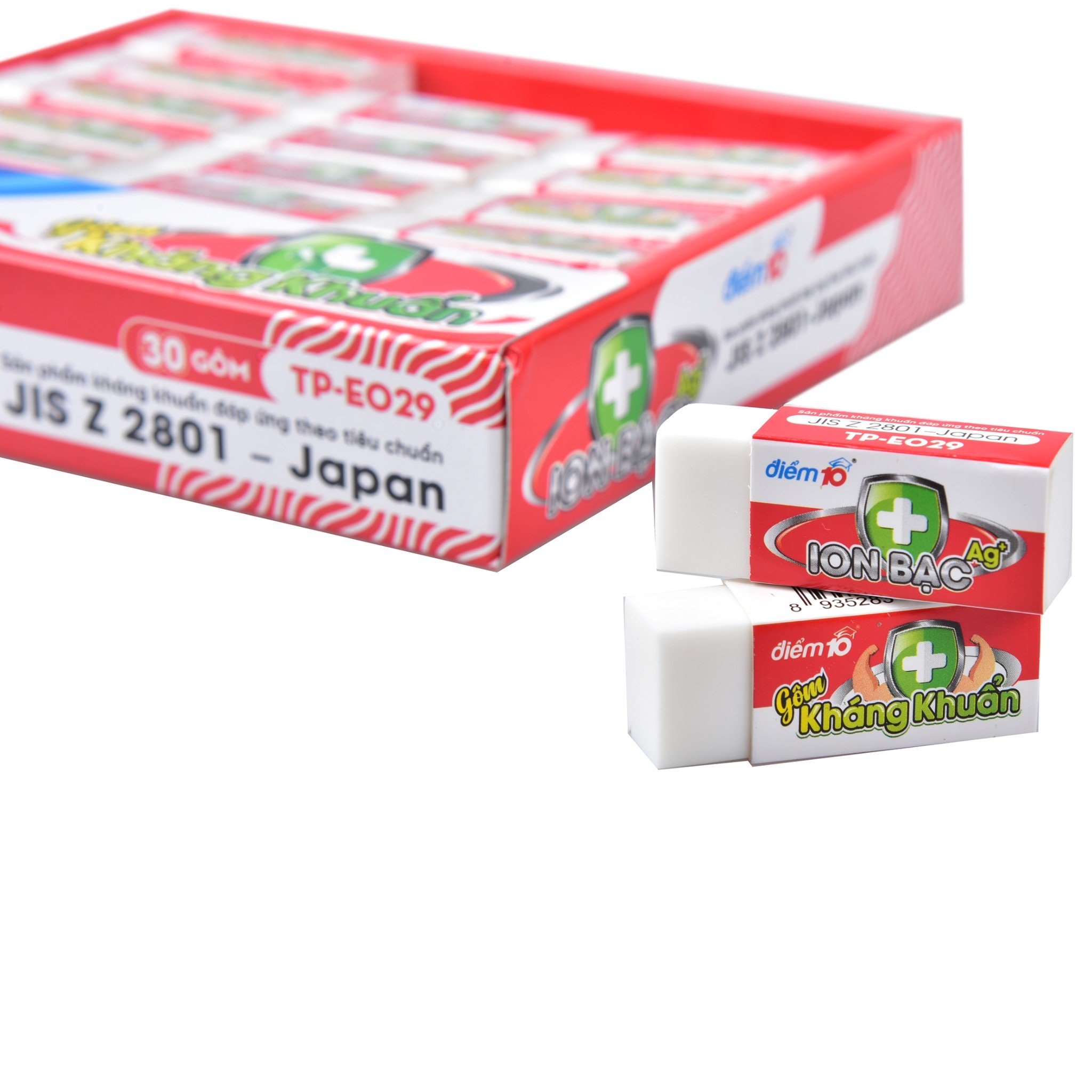 Combo 5 Gôm kháng khuẩn Điểm 10 TP-E029