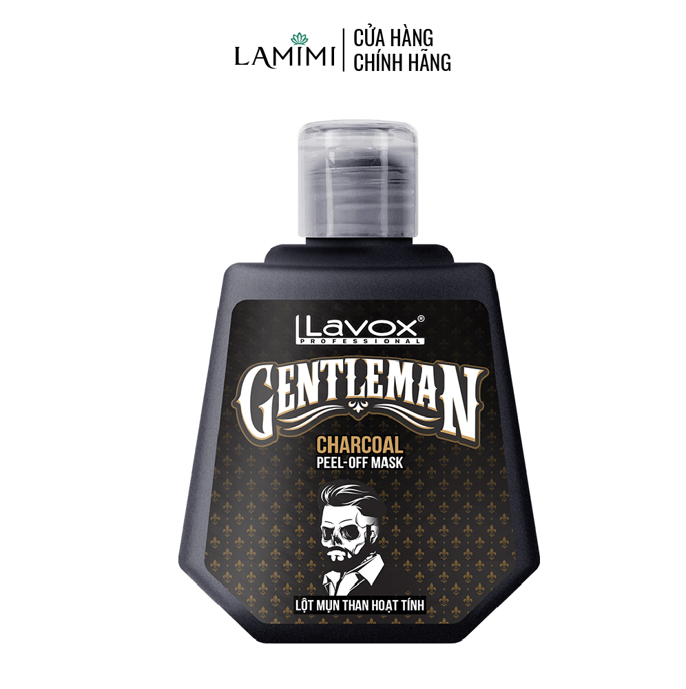 Mặt Nạ Lột Mụn Than Hoạt Tính Lavox Gentleman Giúp Sạch Mụn Và Mịn Da
