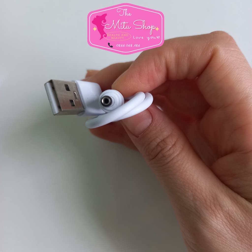 ✳▣  Dây sạc thay thế cho các dòng máy rửa mặt foreo halio con cá
