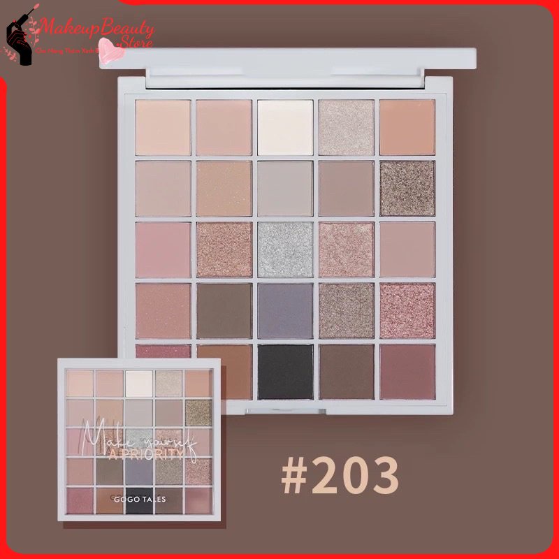 Bảng phấn mắt 25 ô gogo tales gt282 ms 393
