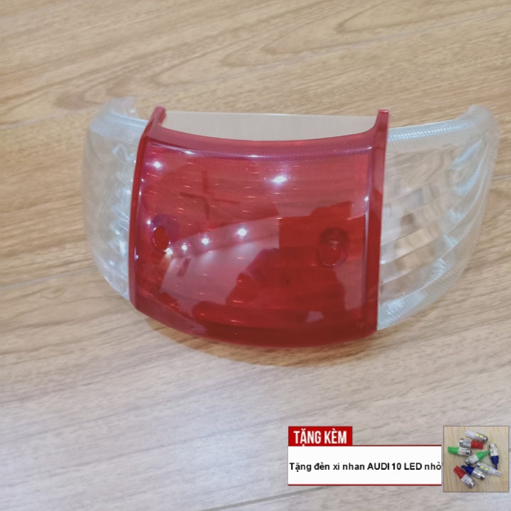 Trọn bộ nắp xi nhan sau và nắp đèn hậu xe Wave G382 - TẶNG ĐÈN XI NHAN AUDI 10 LED