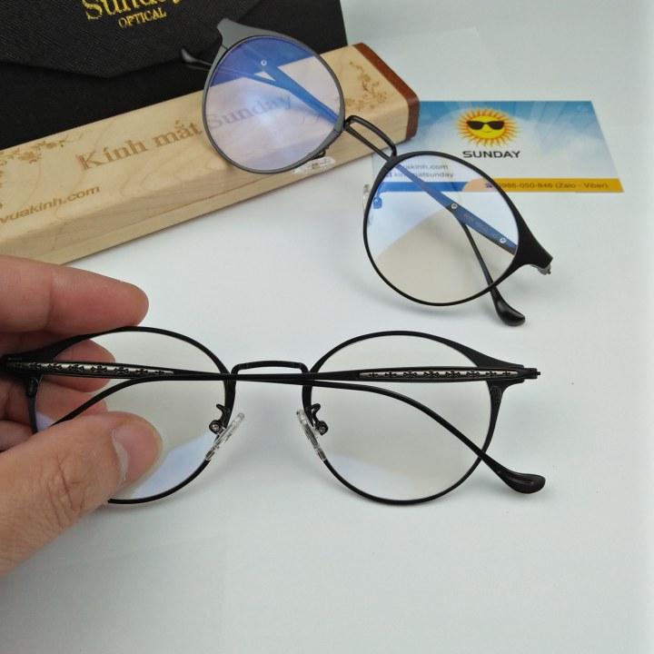 Gọng kính cận chrome heart CH04