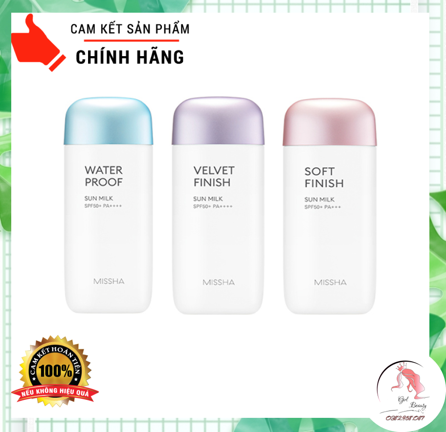 Kem chống nắng misha soft finissh