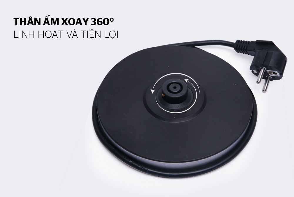ẤM SIÊU TỐC THỦY TINH SUNHOUSE SHD1215B