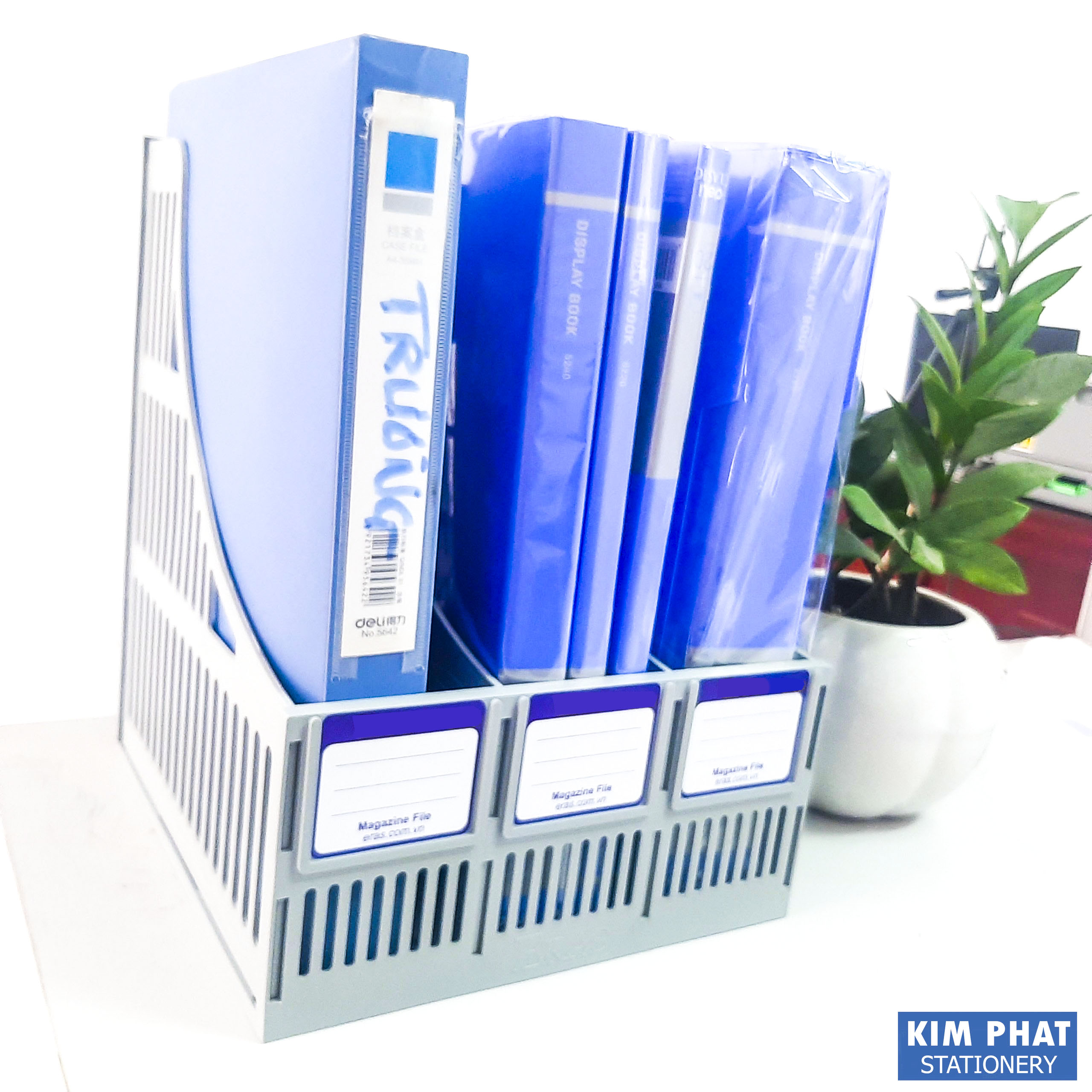 Khay để tài liệu 3 ngăn Eras 160