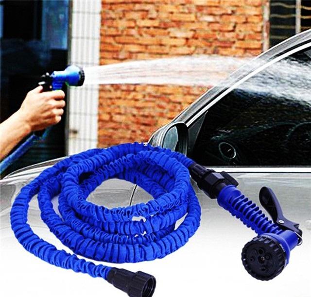 Vòi Xịt Nước Giãn Nở Thông Minh 30M Kèm Đầu Xịt 7 Chế Độ
