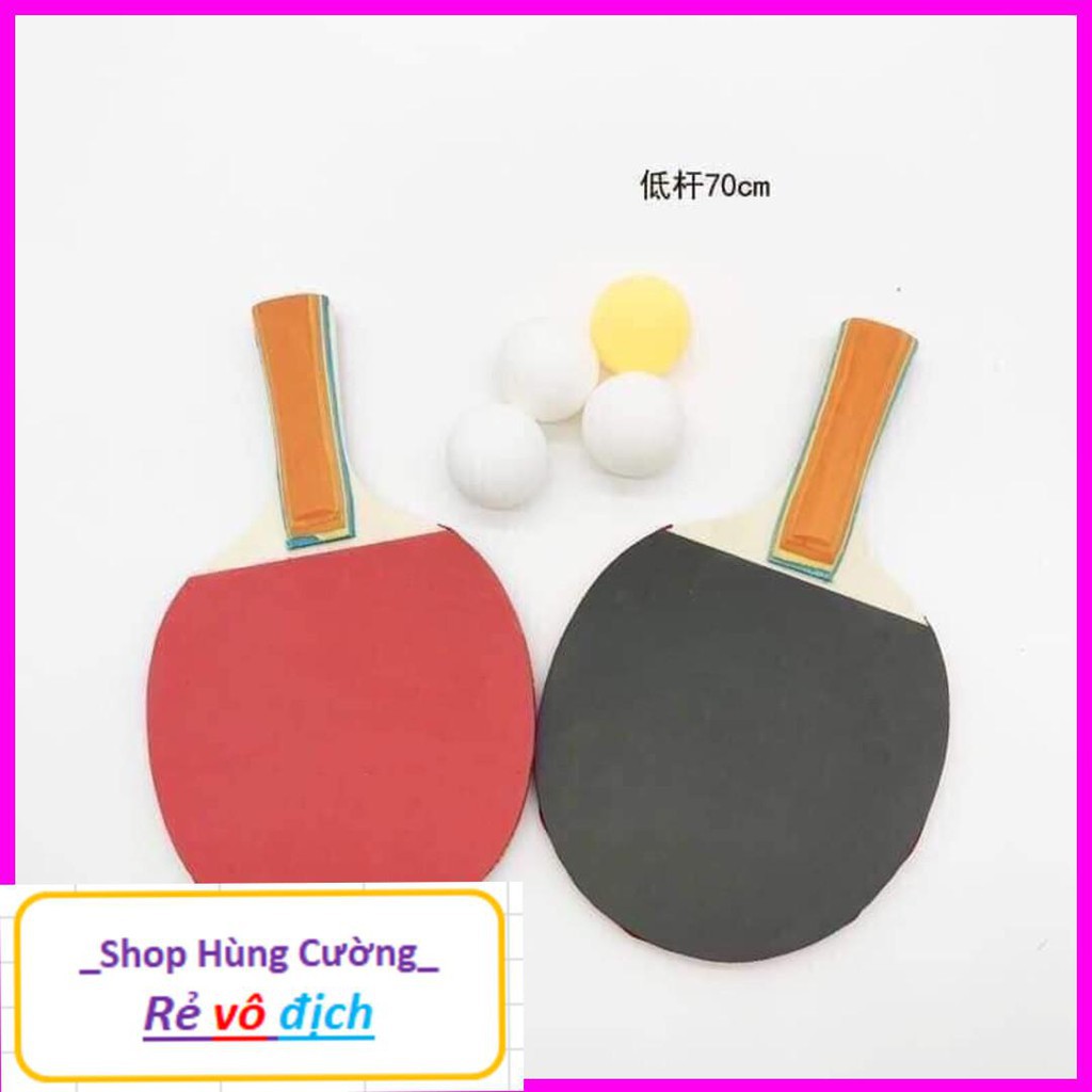 Bộ Đồ Chơi Bóng Bàn Phản Xạ cho bé ( vợt gỗ loại 1)