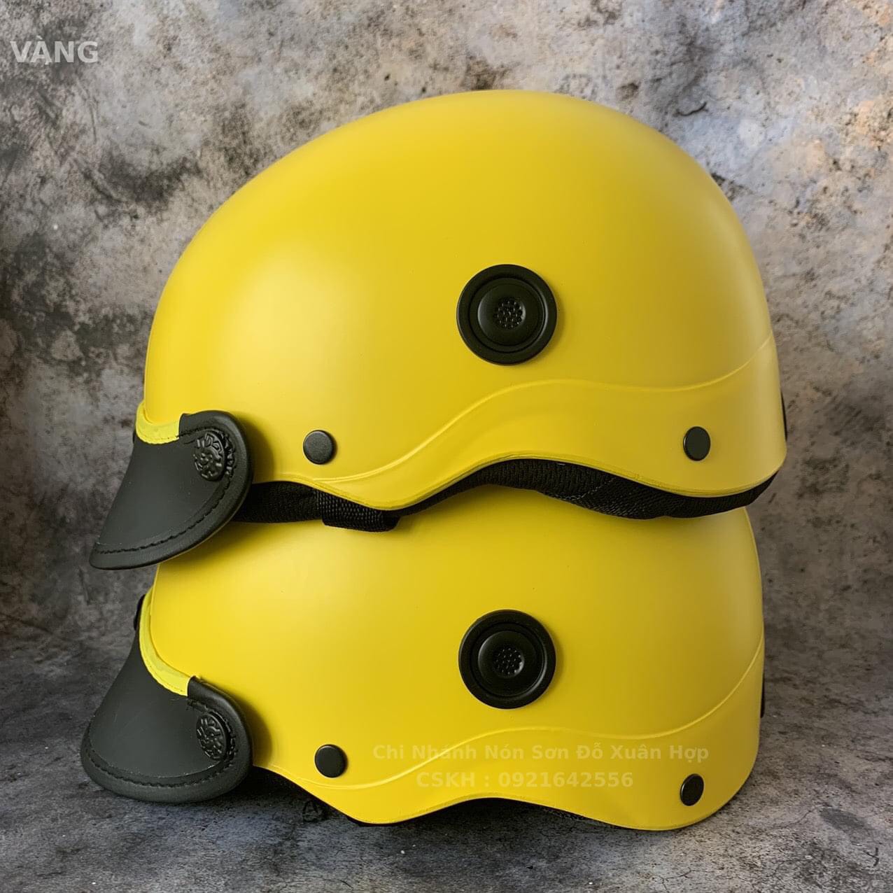 Nôn Bảo Hiểm  Sơn Nhám nửa Đầu Thời Trang, Thông Gió, FREE SIZE Nam Nữ