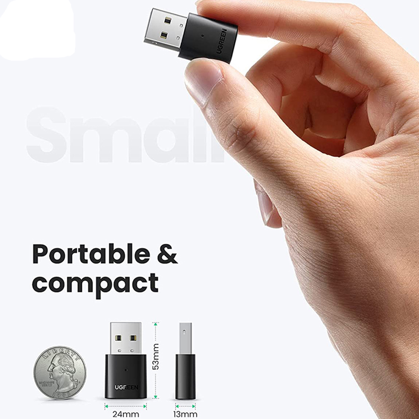 Thiết Bị USB Bluetooth 5.0 Cao Cấp Ugreen US192 CM390 Chính Hãng
