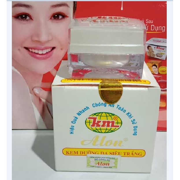 Kem Alon dưỡng trắng da 6g