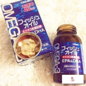 Dầu cá Omega 3 Orihiro Nhật Bản